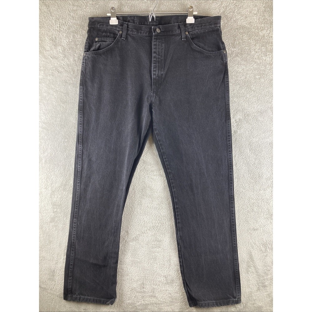 Wrangler Premium Quality Black Jeans Men's Sz‎ 40x32 Regular Fit 96501CB